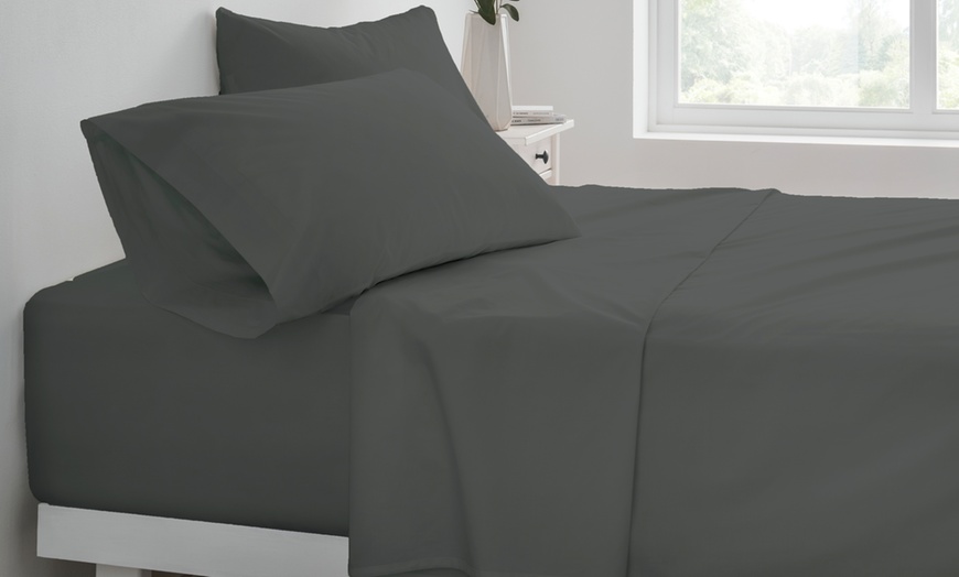 Up To 45 Off Extra Deep Fitted Sheet Or Pillowcases Groupon   C870x524 