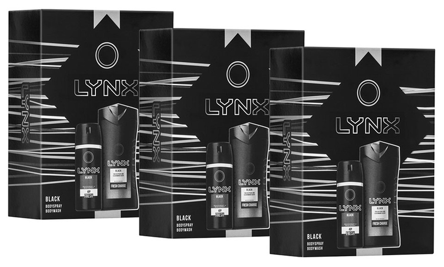 Image 4: Lynx Black Duo Gift Set