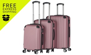 Milano Premium Three-Piece ABS Luggage Set