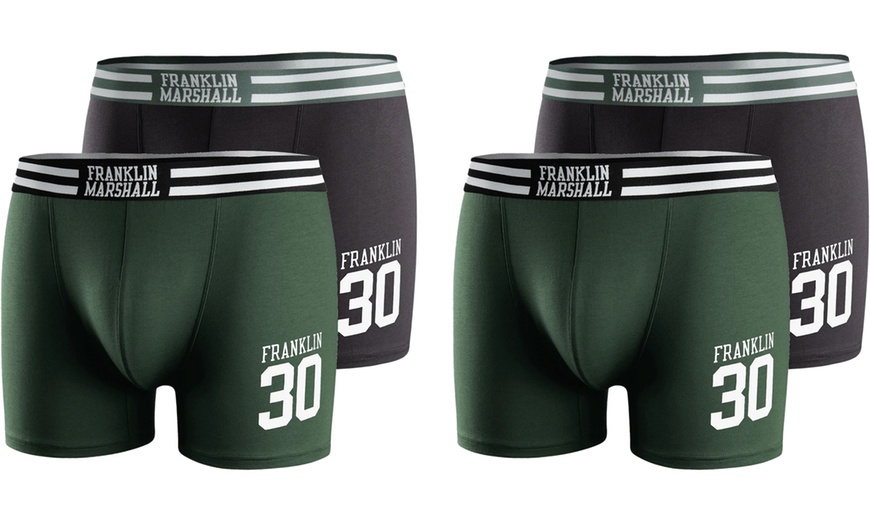 Image 7: Set da 4 boxer da uomo Franklin & Marshall