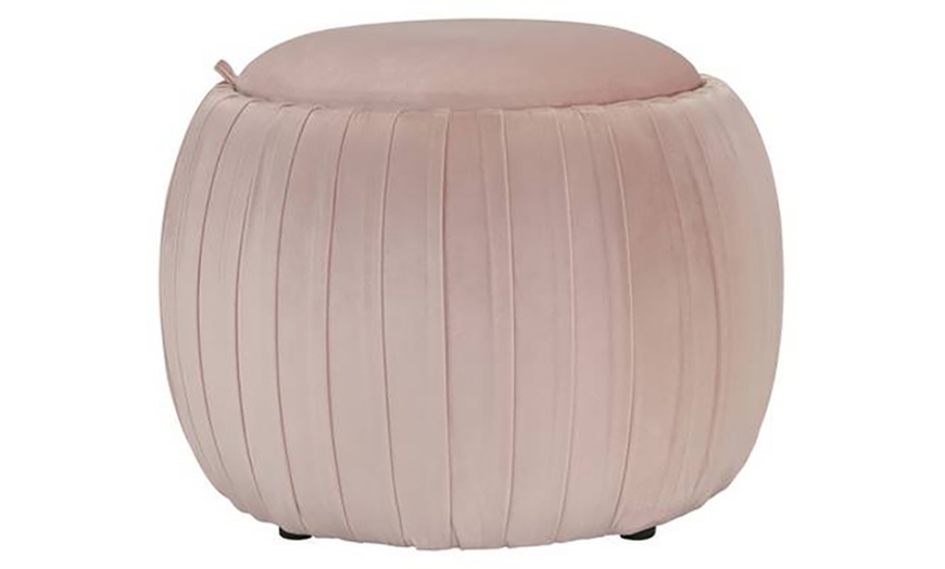 Image 5: Bubble Ottoman Stool with Storage