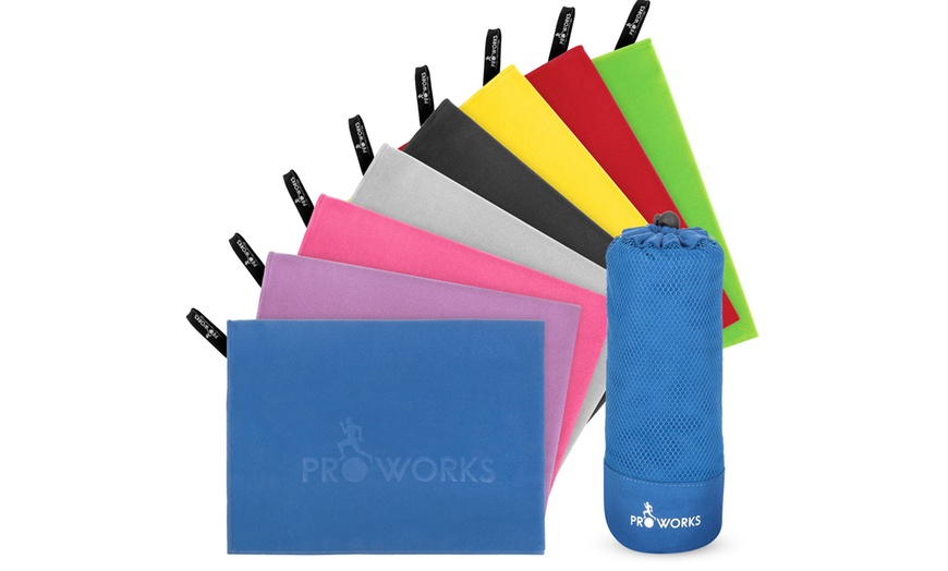 Image 49: Proworks Microfibre Towel