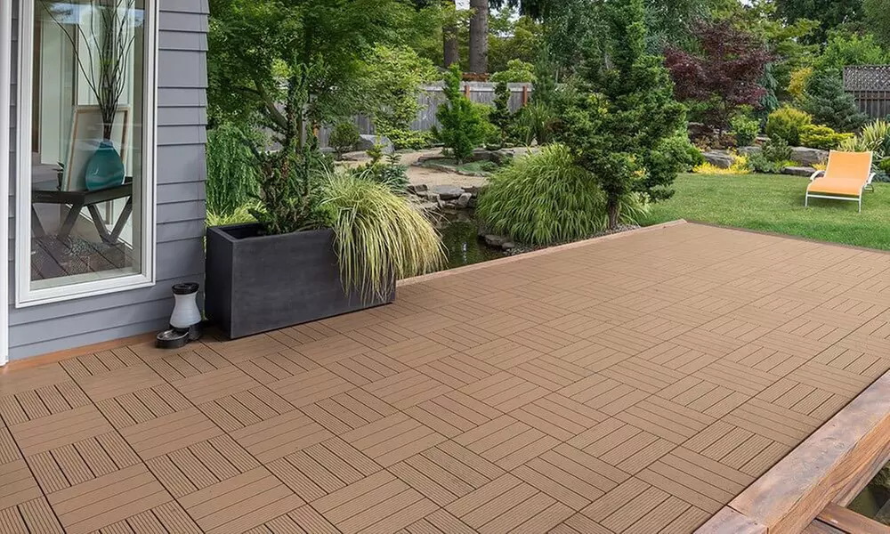 Home Deluxe WPC-Holzfliesen