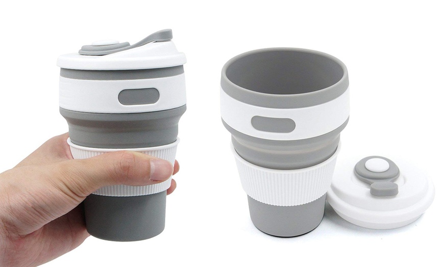 Image 8: Collapsible Silicone Coffee Cup