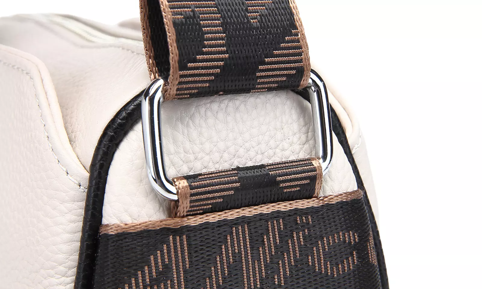 MISS LULU Women Wide Strap Leather Crossbody Bag Hand Bag