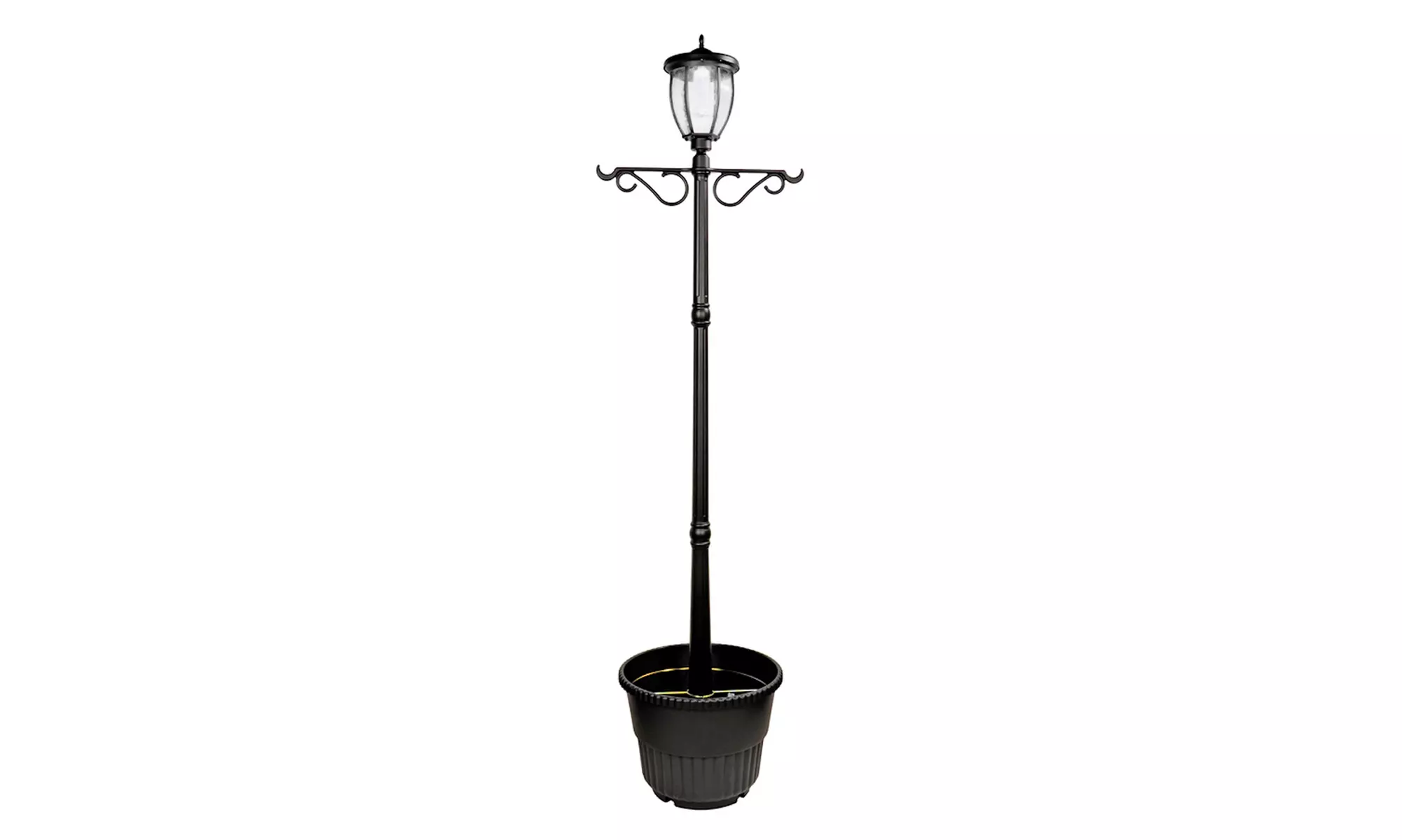 Solar Lamp with Planter - Primary Image