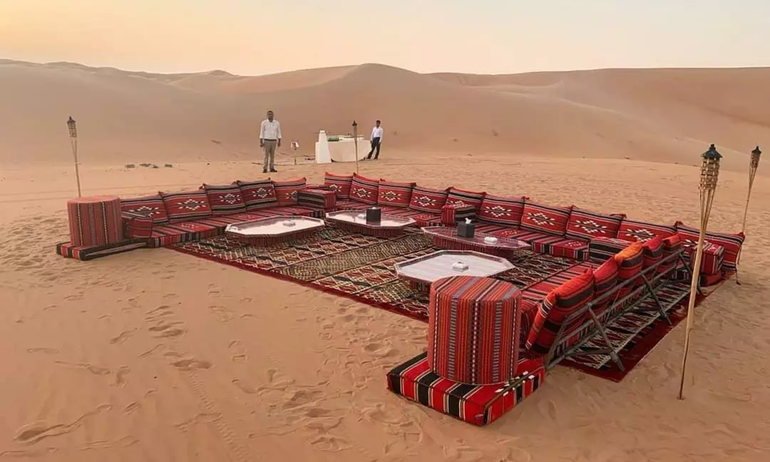 Evening Desert Safari BBQ Dinner or Evening BBQ Dinner Camel Riding