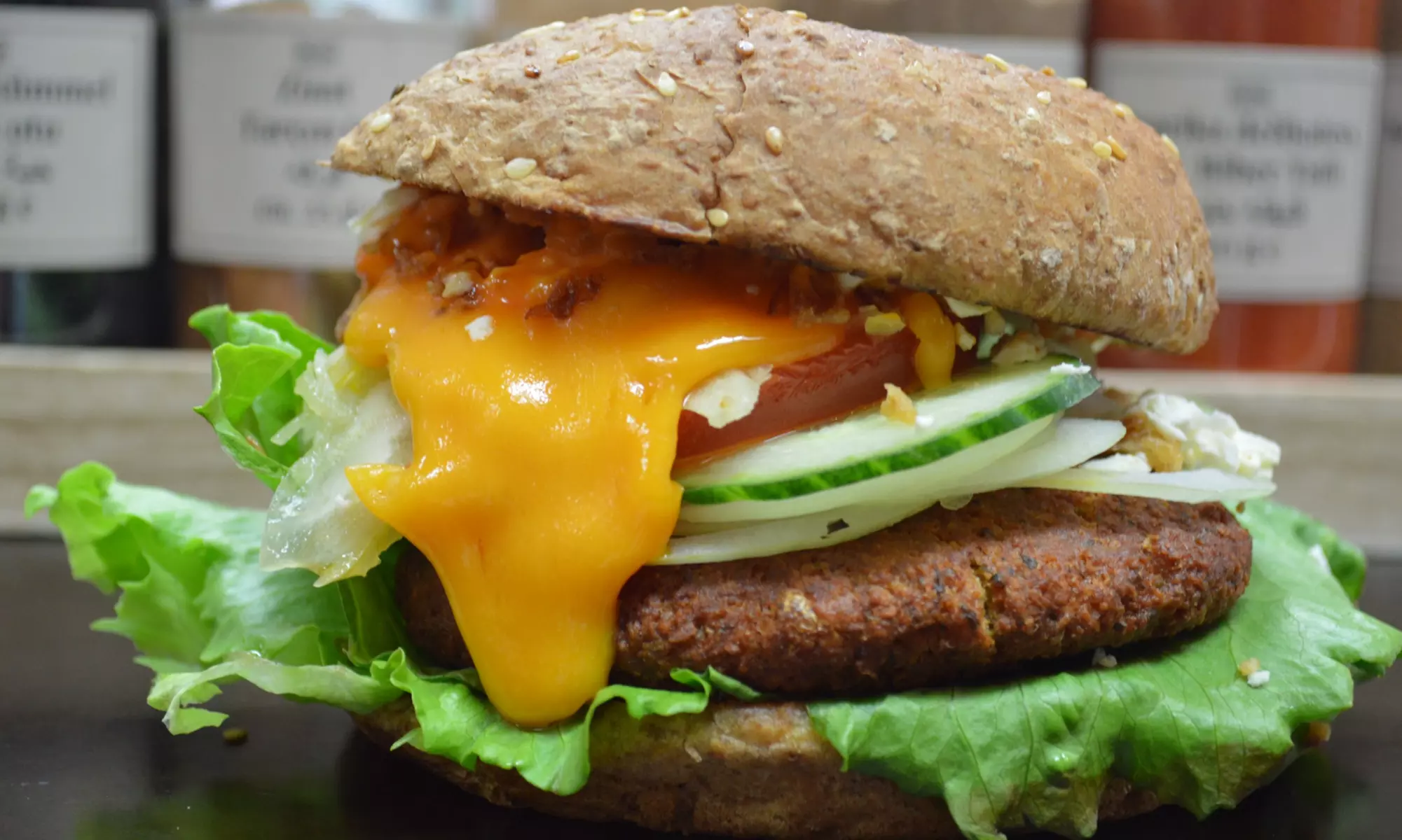 Falafel / Seitan-Burger
