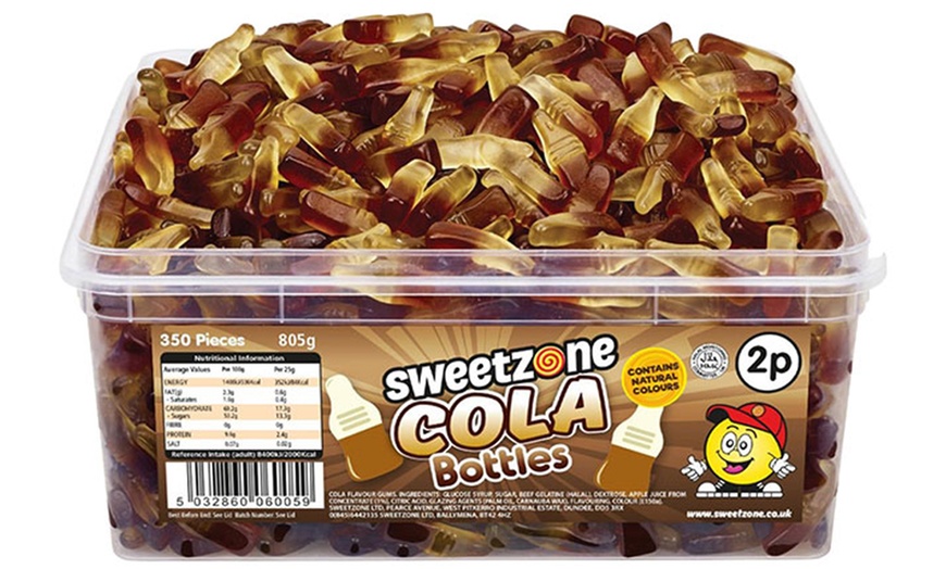 Image 10: 70, 100 or 350 Sweetzone Halal Giant Sweet Tub in Different Flavours