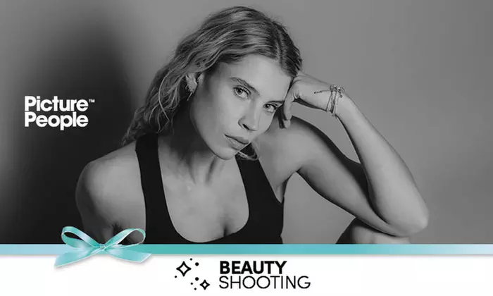 60 Min. Beauty Fotoshooting Erlebnis inkl. 2-5 Bildern + Geschenk bei PicturePeople (77% sparen) - Primary Image