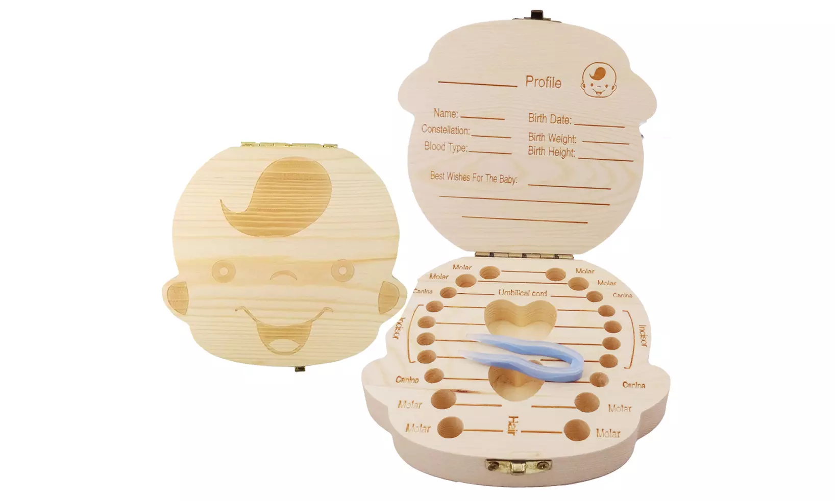 Scatola per ricordi dei bambini