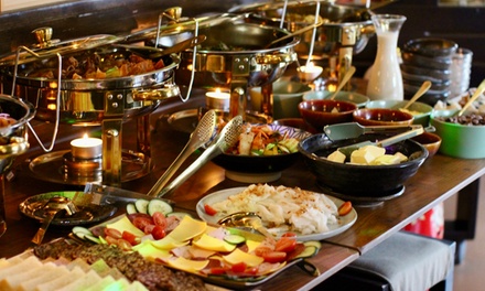 Für 1 Person: Vegetarisches, asiatisches Brunch-Buffet am Sonntag (sonntags von 12 - 16 Uhr) - Restaurant Erdton Zen