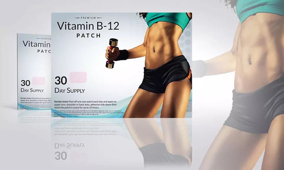 30-Pack of Vitamin B12 and Guarana Slimming Patches - Primary Image