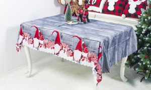 One or Two Washable Christmas Tablecloths