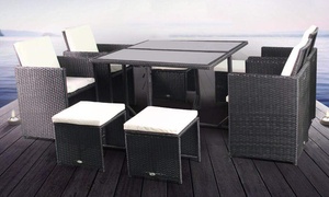  Nine-Piece Garden Furniture Set 