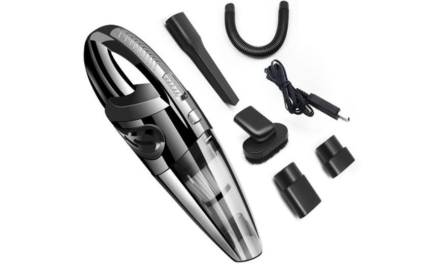 Image 1: Cordless Car Vacuum Cleaner
