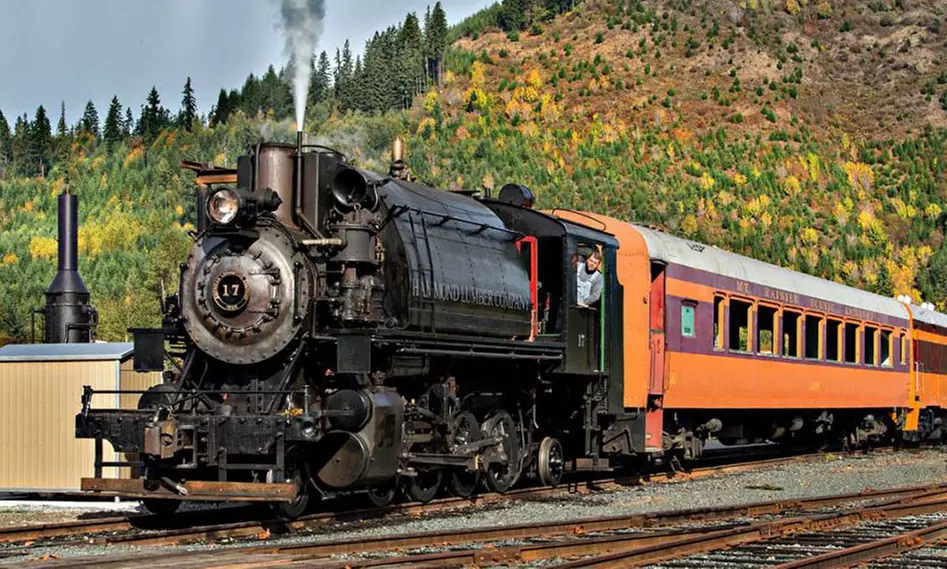 $42 for Two Standard Train Tickets with Admission to Mt. Rainier Railroad and Logging Museum ($83.46 Value) - Primary Image