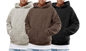 Men’s Plush Teddy Hoodie