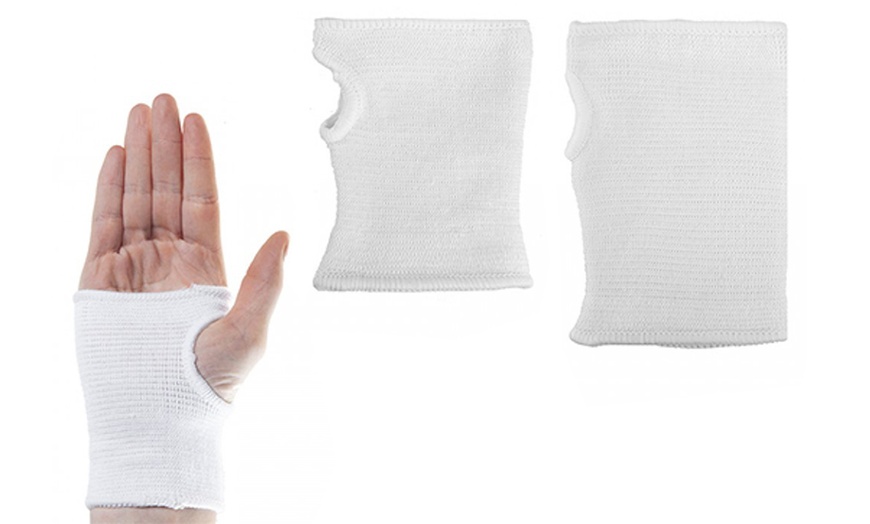 Image 1: Elasticated Hand Support Band