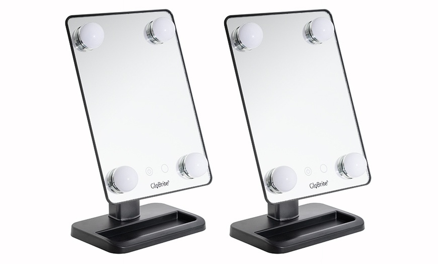 Image 5: Globrite LED Portable Mirror 