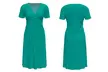 Bella Flore Women's St. Patrick's Day Empire Waist A-Line Dress. Plus Sizes Available. - Second Medium