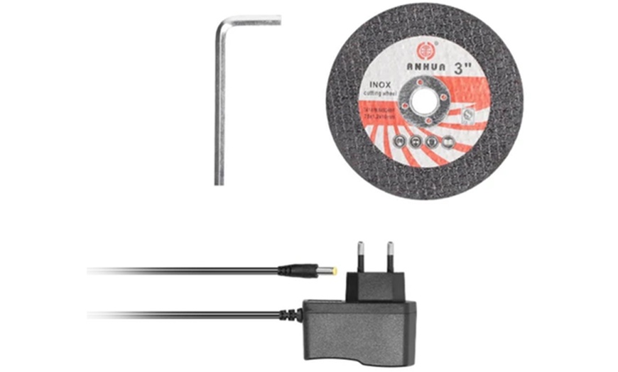 Image 7: Amoladora angular recargable con motor sin escobillas