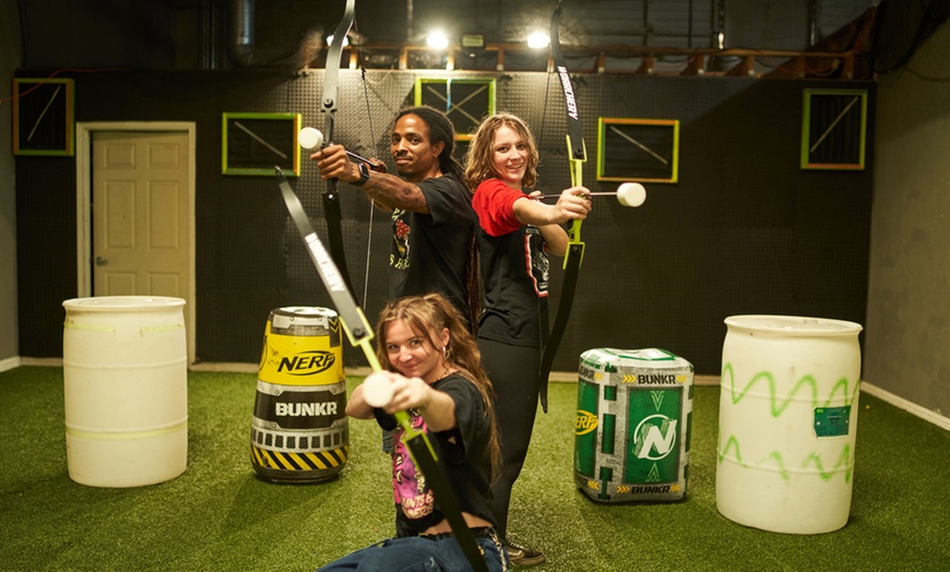 Image 2: Exciting BowlBall, Archery Tag or Nerf Wars for 2, 3, or 4 Players