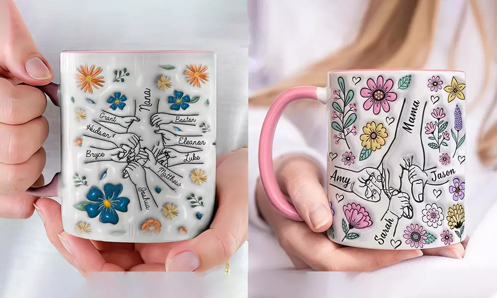 Personalisierbare Foto-Tasse im Design nach Wahl