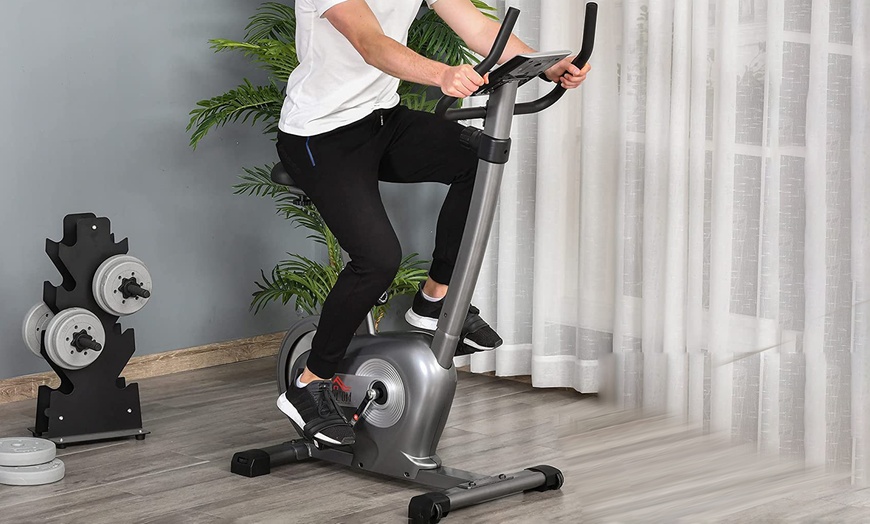 Image 20: HomCom Exercise Bike