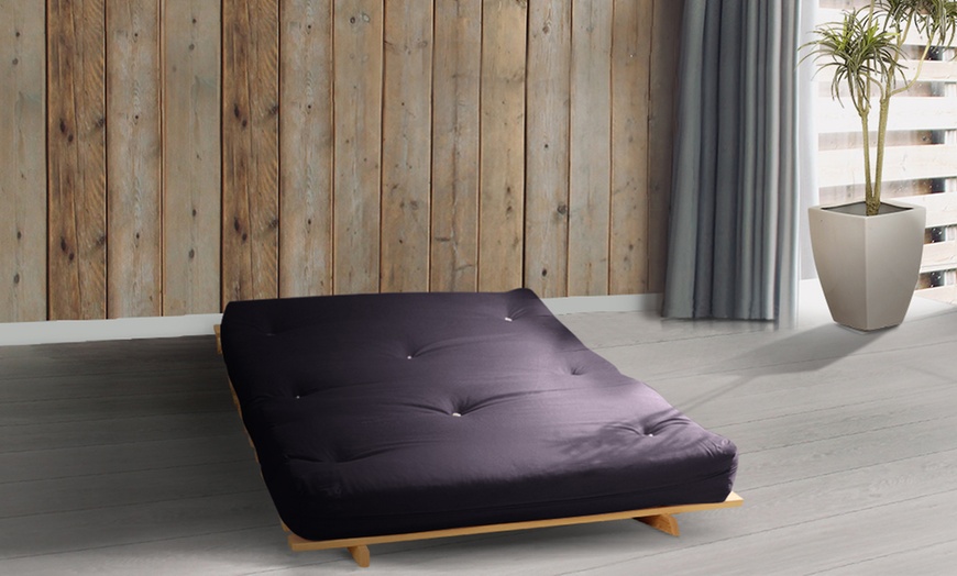 Image 27: Futon Frame and Mattress