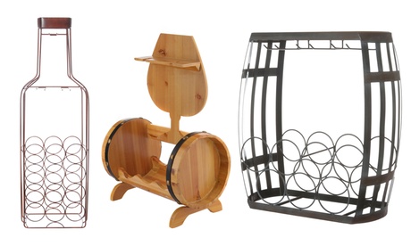 Portabottiglie o Cantinetta Kasanova con capacità fino a 12 bottiglie e 6 bicchieri