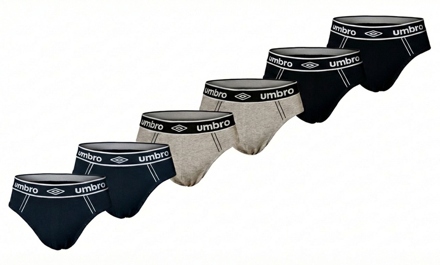 Image 3: Pack de 6 slips ou boxers "Umbro"