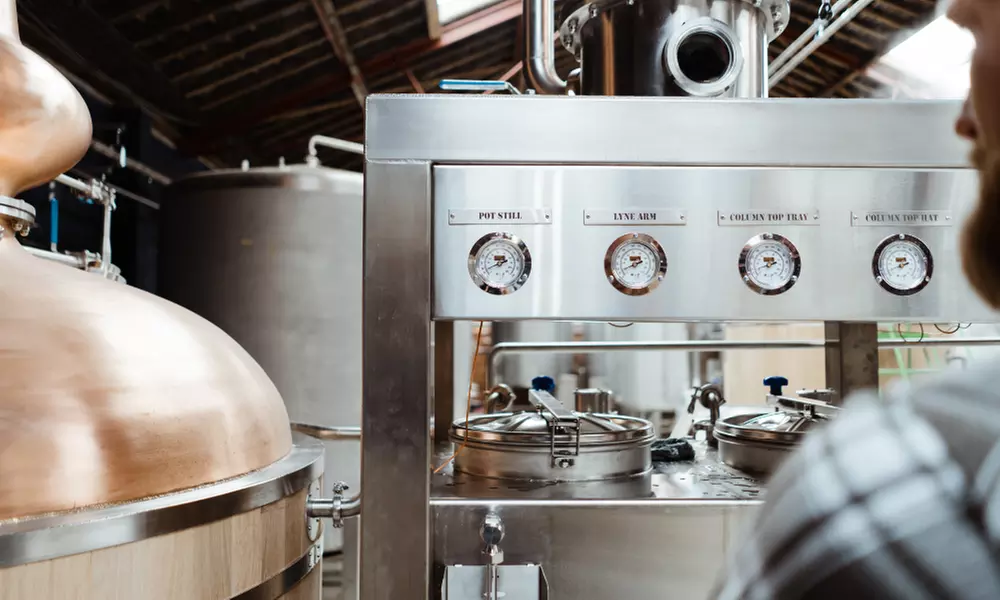 Distillery Tour, Welcome Cocktail, and Tasting at Dropworks Distillery