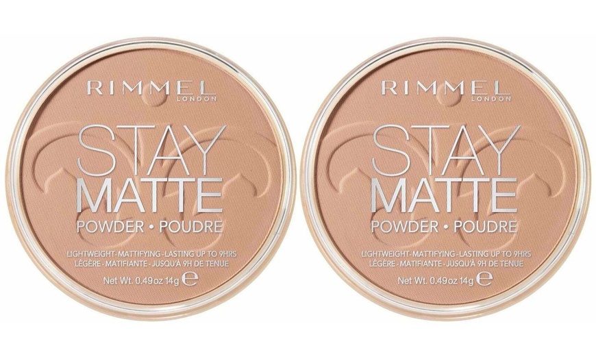 Image 2: Rimmel Stay Matte Pressed Powder