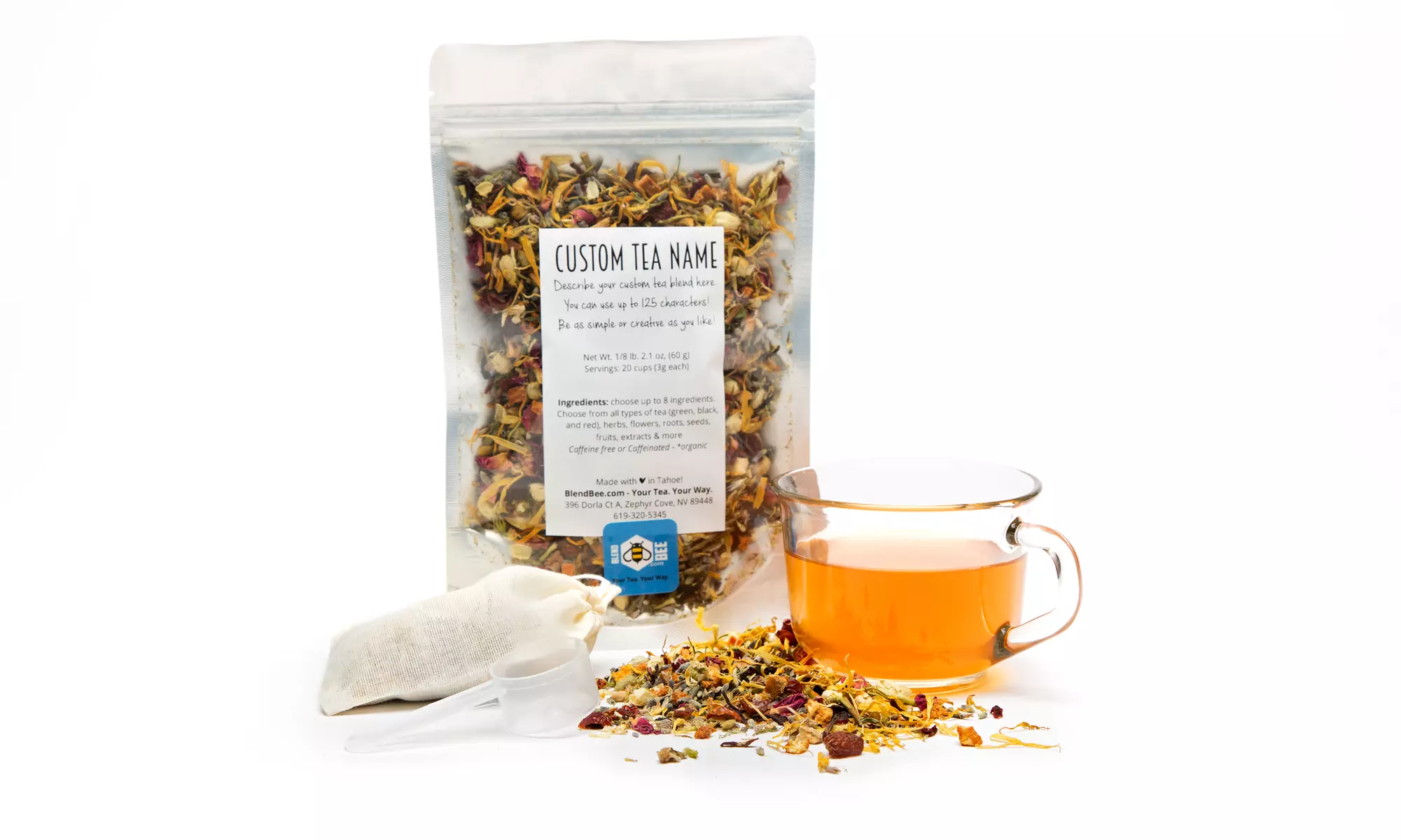 Custom 2- or 4-Ounce Tea Blend from BlendBee (Up to 42% Off)  - Primary Image