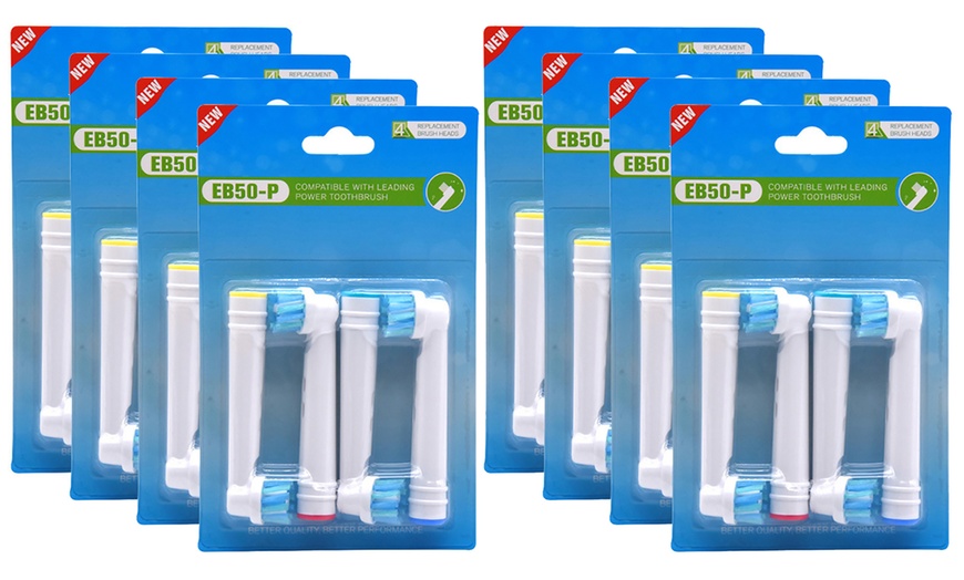 Image 23: Up to 32 Oral B-Compatible Electric Toothbrush Heads