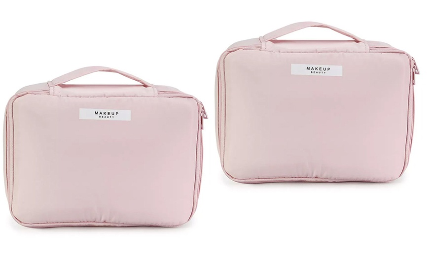 Image 11: Portable Makeup Toiletry Bag