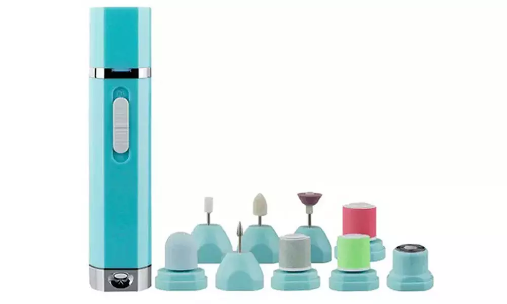 Set de limes à ongles électriques 9 en 1