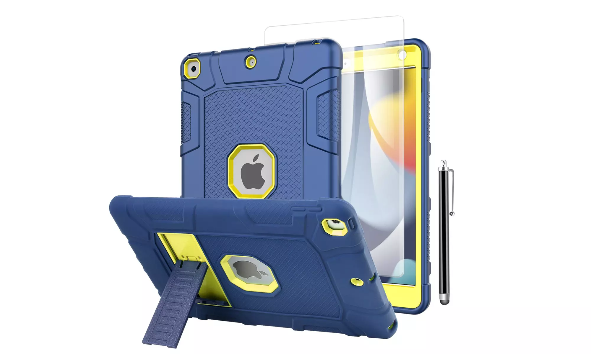 Case For Apple iPad 9th Generation 10.2" 2021 Heavy Duty Screen Protector Pen