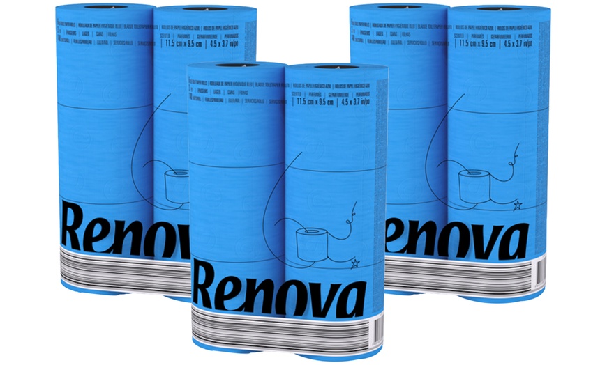 Image 2: Six Rolls of Renova Coloured Toilet Paper