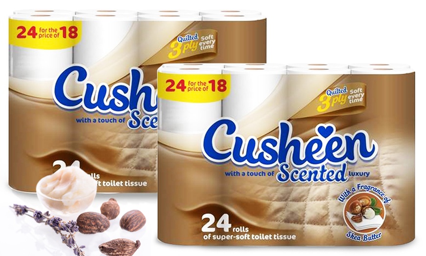 Image 1: Cusheen Scented Toilet Paper