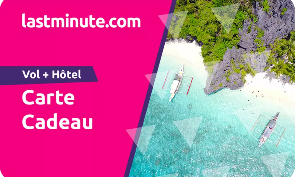 Carte-cadeau vol + hôtel de 50€ sur le site lastminute.com - Primary Image
