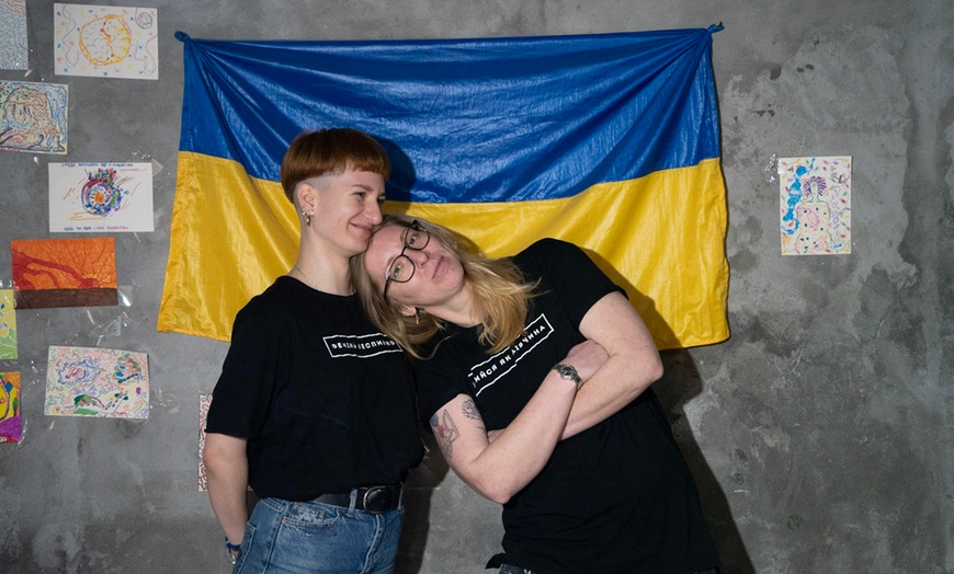 Image 1: Donate £10 for the LGBTQ+ Foundation in Ukraine