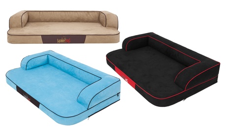 Lit orthopédique pour chien Hobbydog XL 100 cm x 62 cm