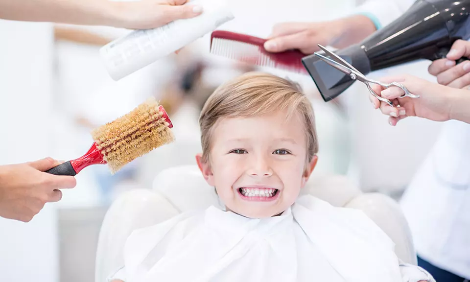 Kids' Haircuts, Mani-Pedi, or Party at Snip-its Kids Hair Salon and Spa (Up to 47% Off)   - Primary Image
