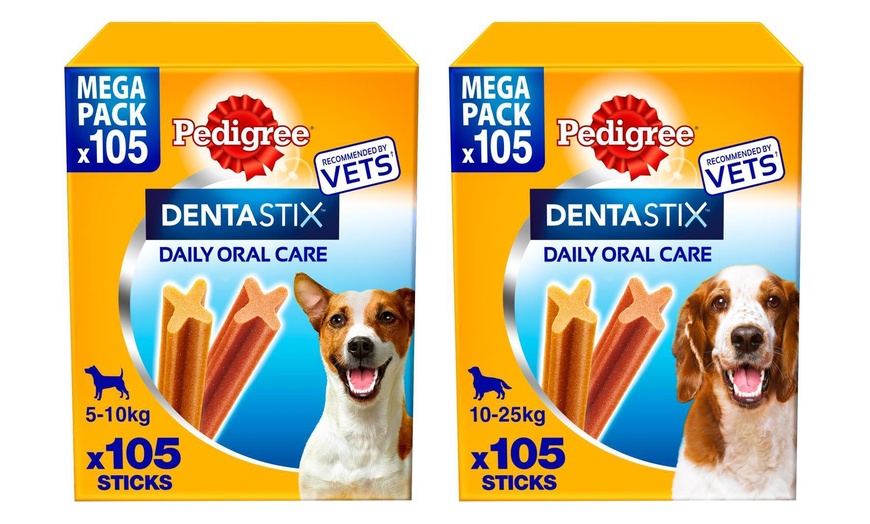 Image 1: Pedigree Dentastix Daily Dental Sticks for Small or Medium Dogs