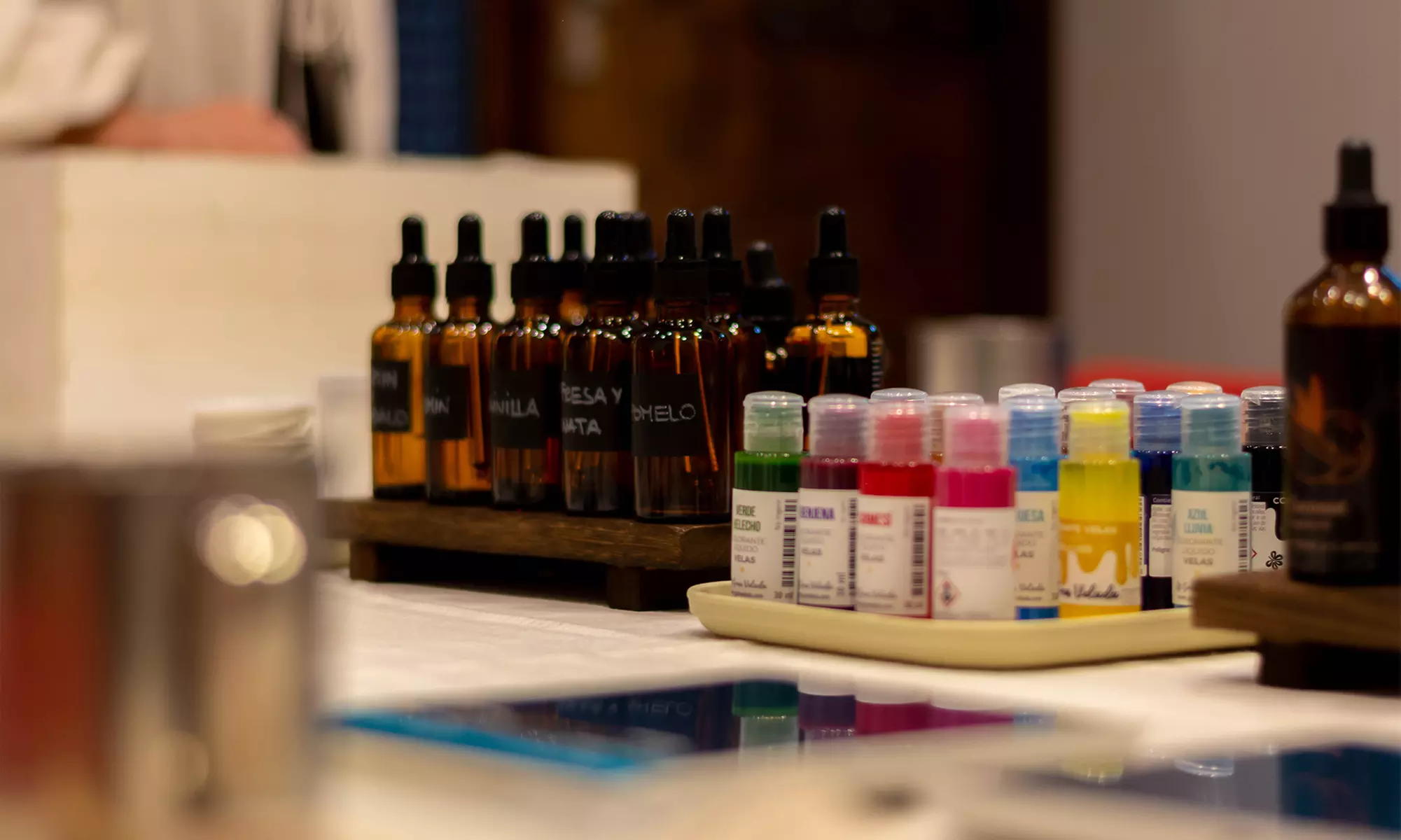 Crea tus propias velas - 2 velas durante 3h con bebida