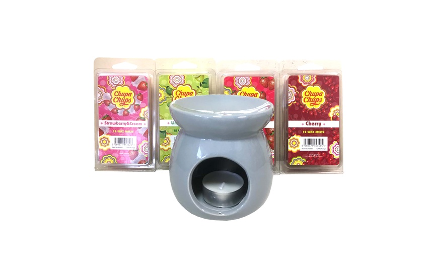 Image 1: Chupa Chups Wax Melts and Burner