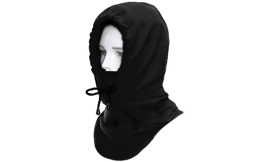 Image 2: Thermal Winter Hooded Face Cover