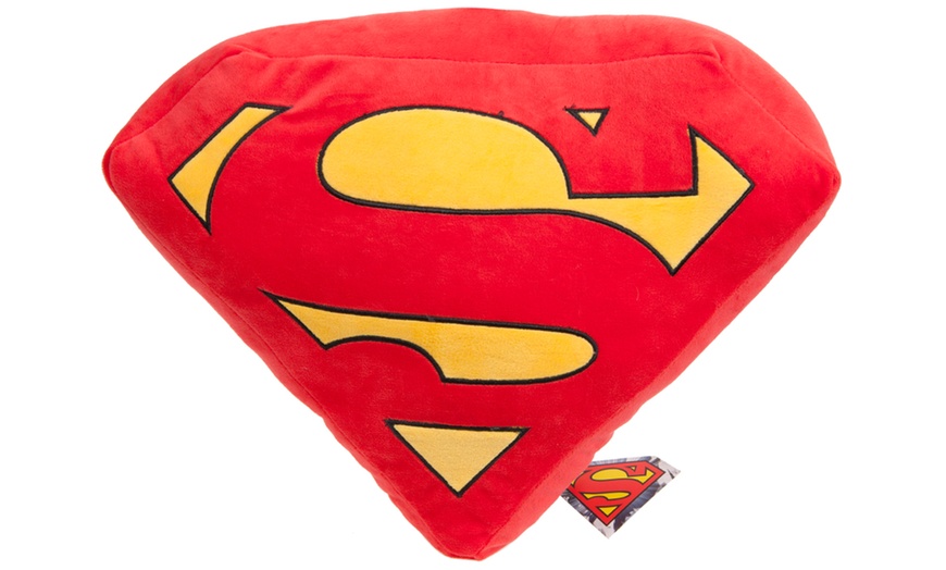 Image 3: Superman Plush Toy or Logo Plush 